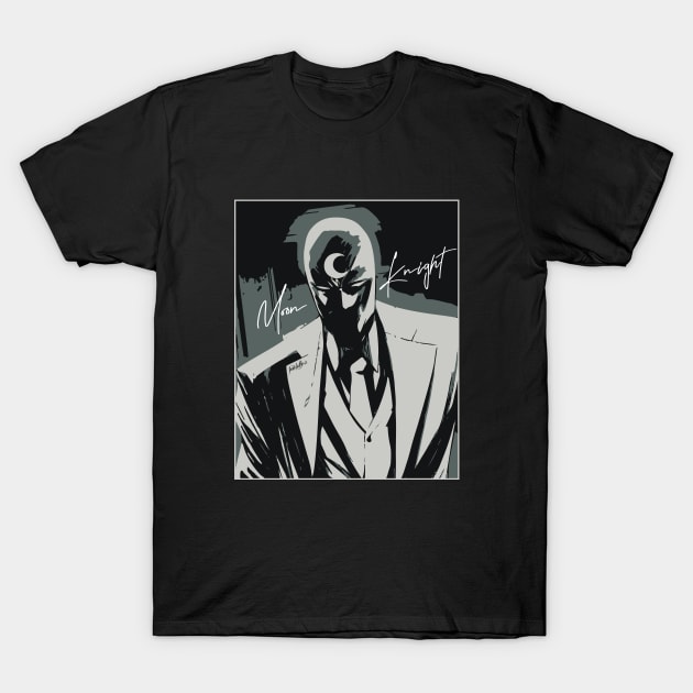 Moon Knight T-Shirt by IamValkyrie